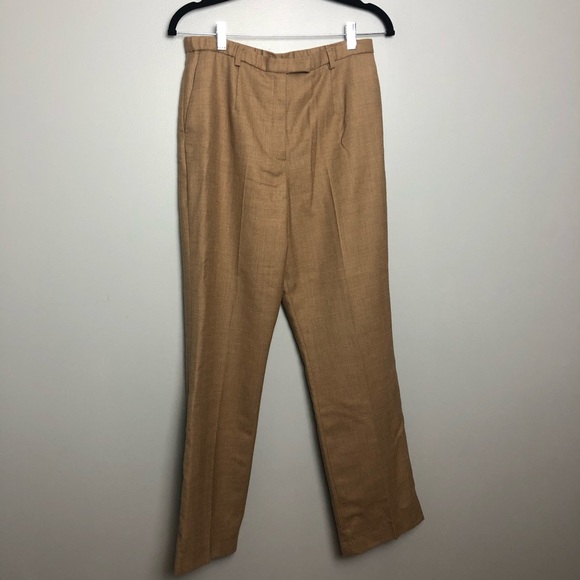 Pendleton Pants - Pendleton 100% virgin wool womens brown slacks